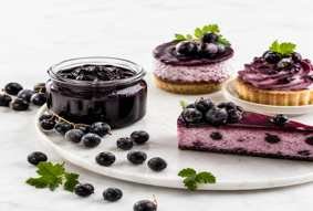 Blackcurrant Sauces, Jams & Desserts