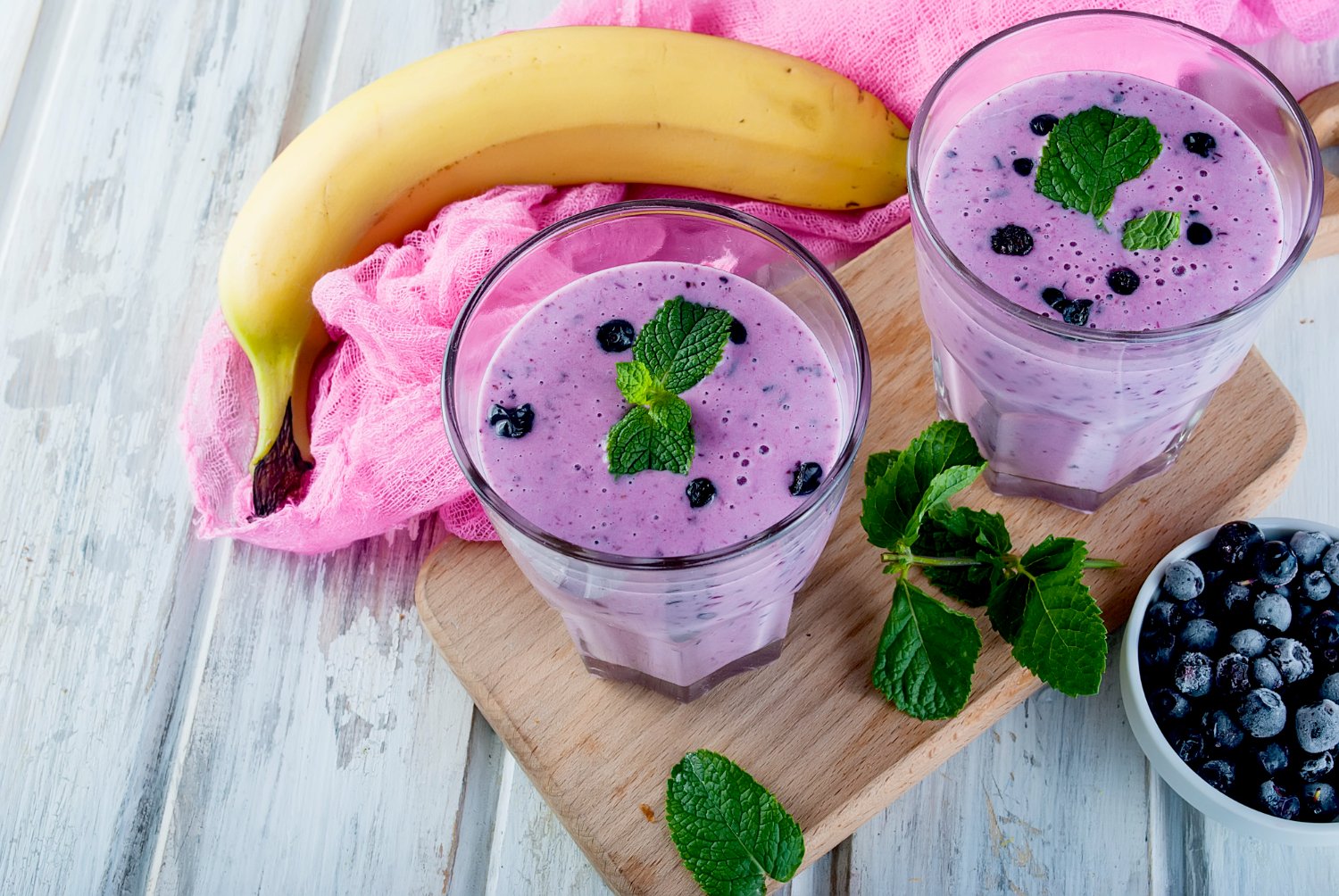 blueberry banana smoothie